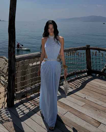 SLOW TURN MAXI DRESS