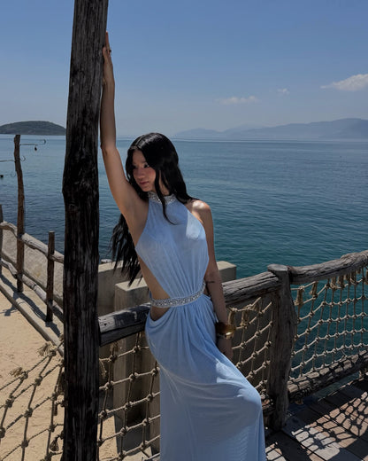 SLOW TURN MAXI DRESS