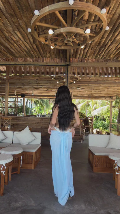 SLOW TURN MAXI DRESS